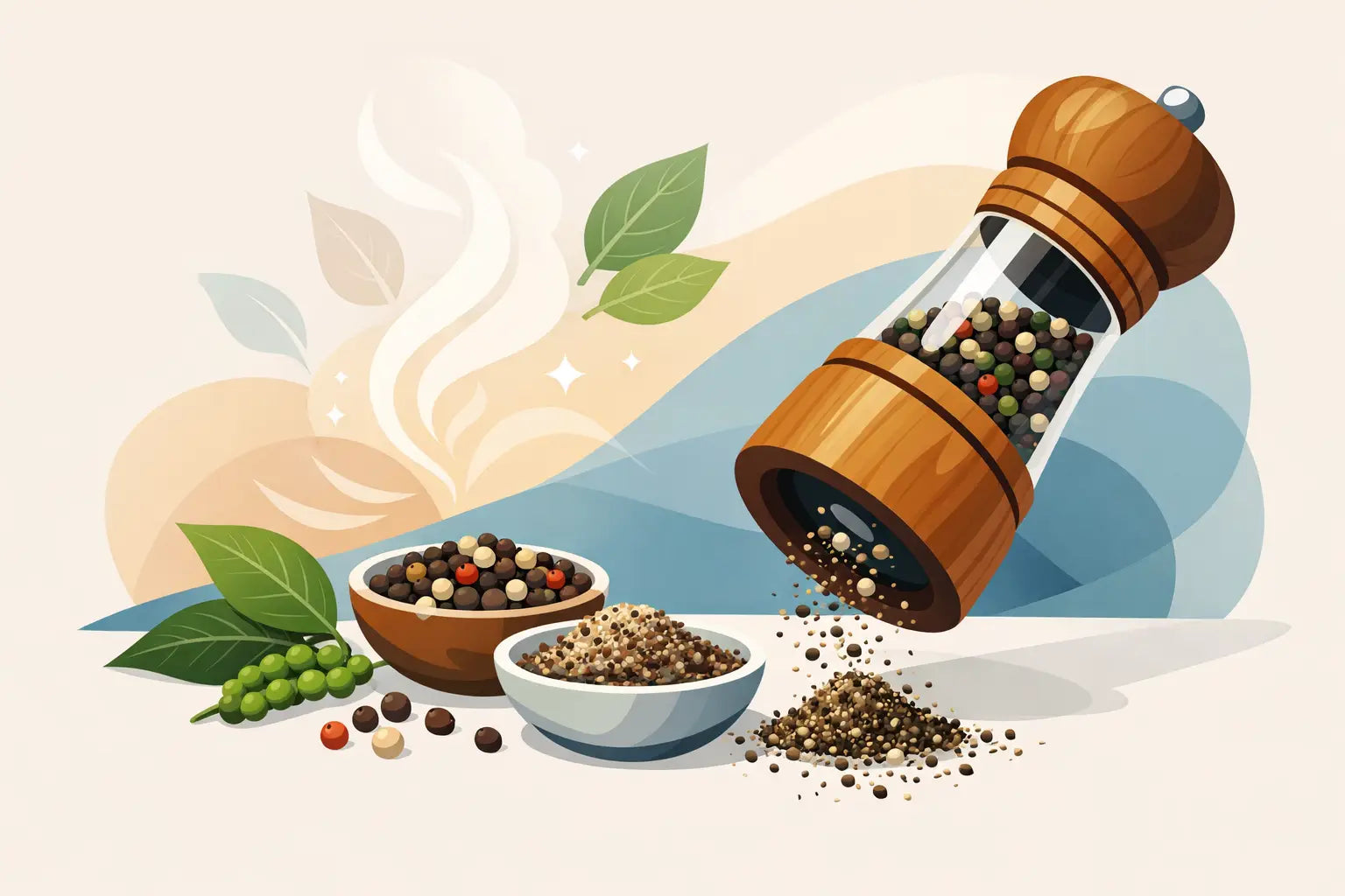 Pfeffer frisch mahlen - Anleitung für mehr Aroma