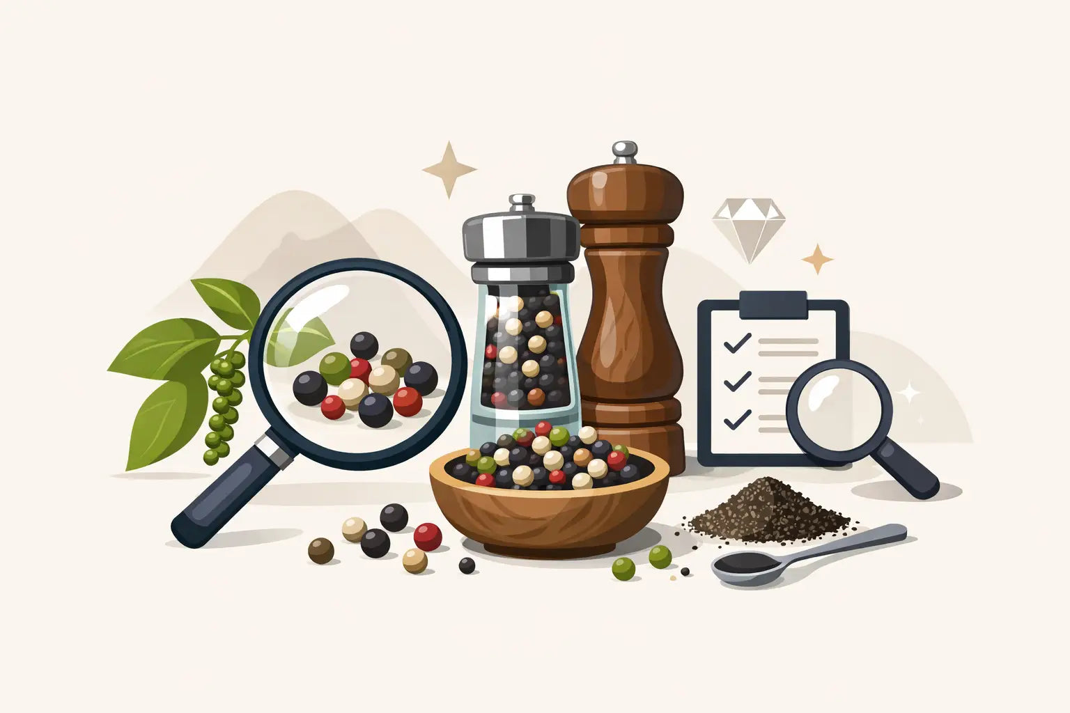 Echten Gourmet Pfeffer erkennen: 7 klare Zeichen