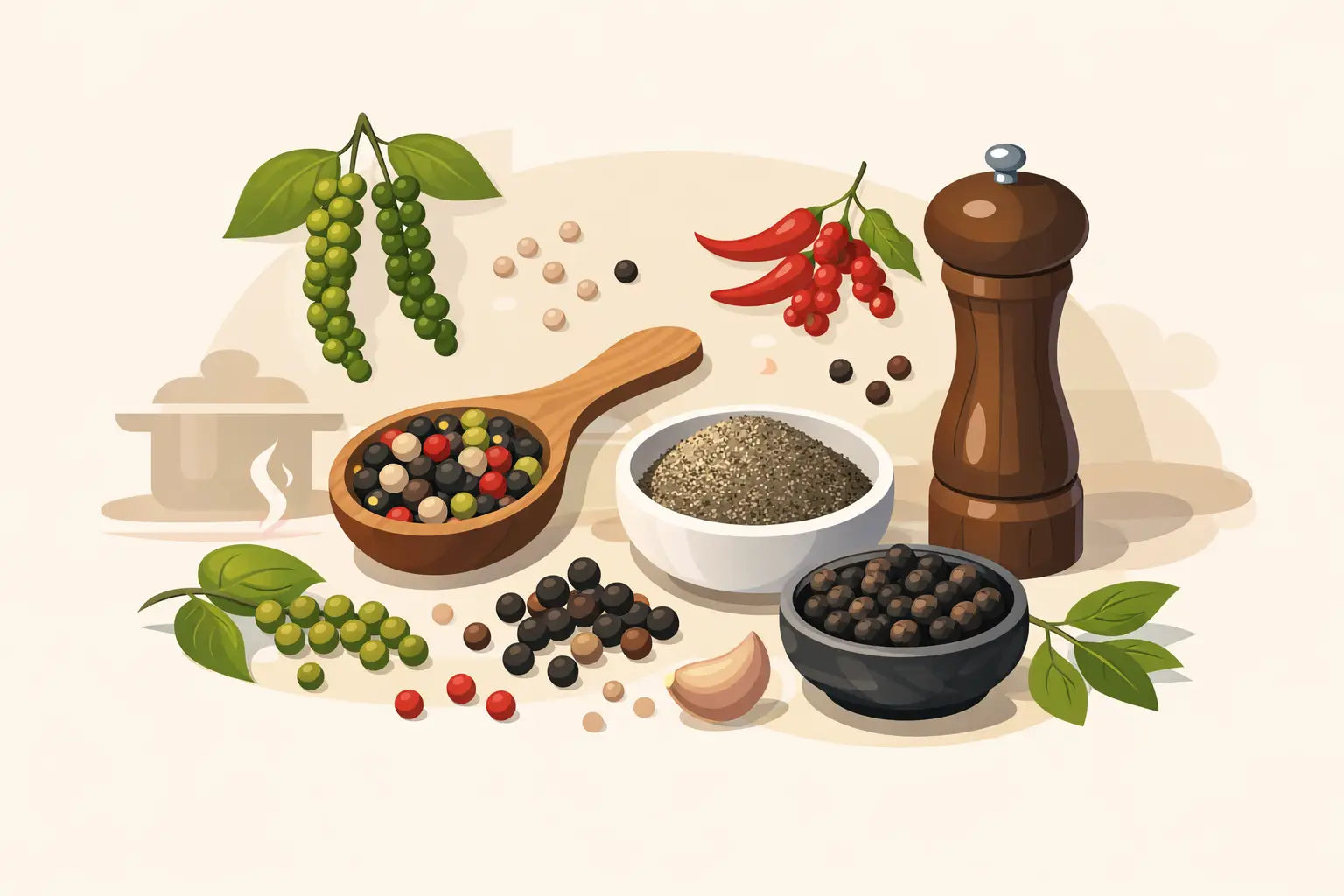 Bester Pfeffer zum Kochen: Welche Sorte passt?