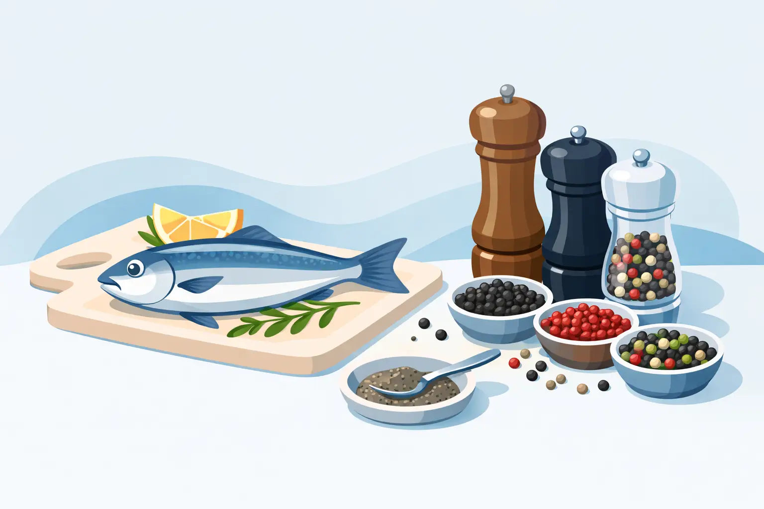 Welcher Pfeffer zu Fisch? So wählen Sie richtig
