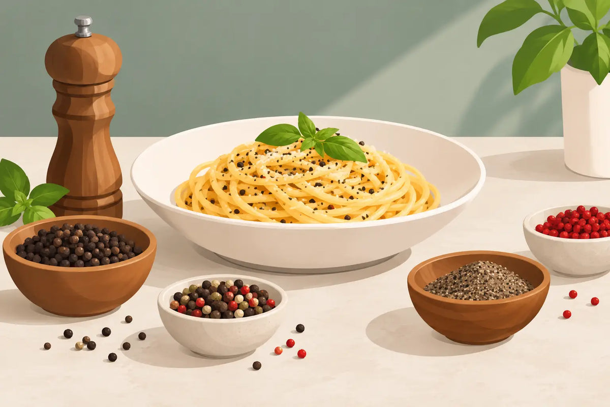 Welcher Pfeffer für Pasta? Die beste Wahl