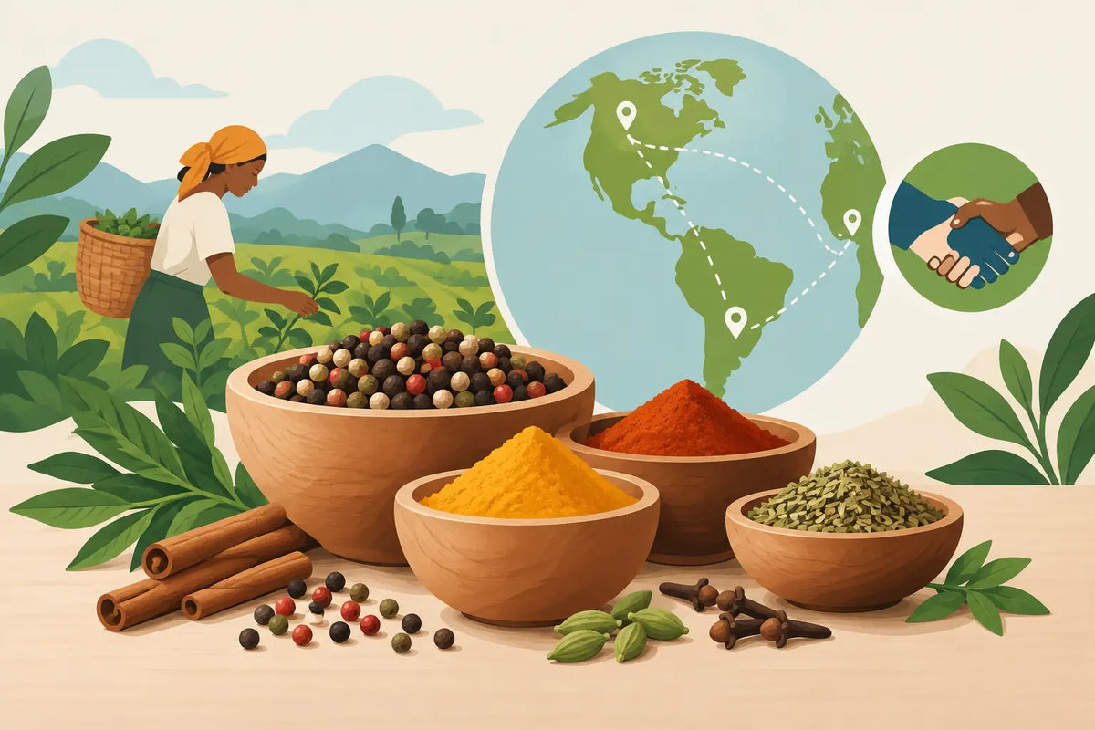 Fairtrade Gewürze mit klarer Herkunft genießen