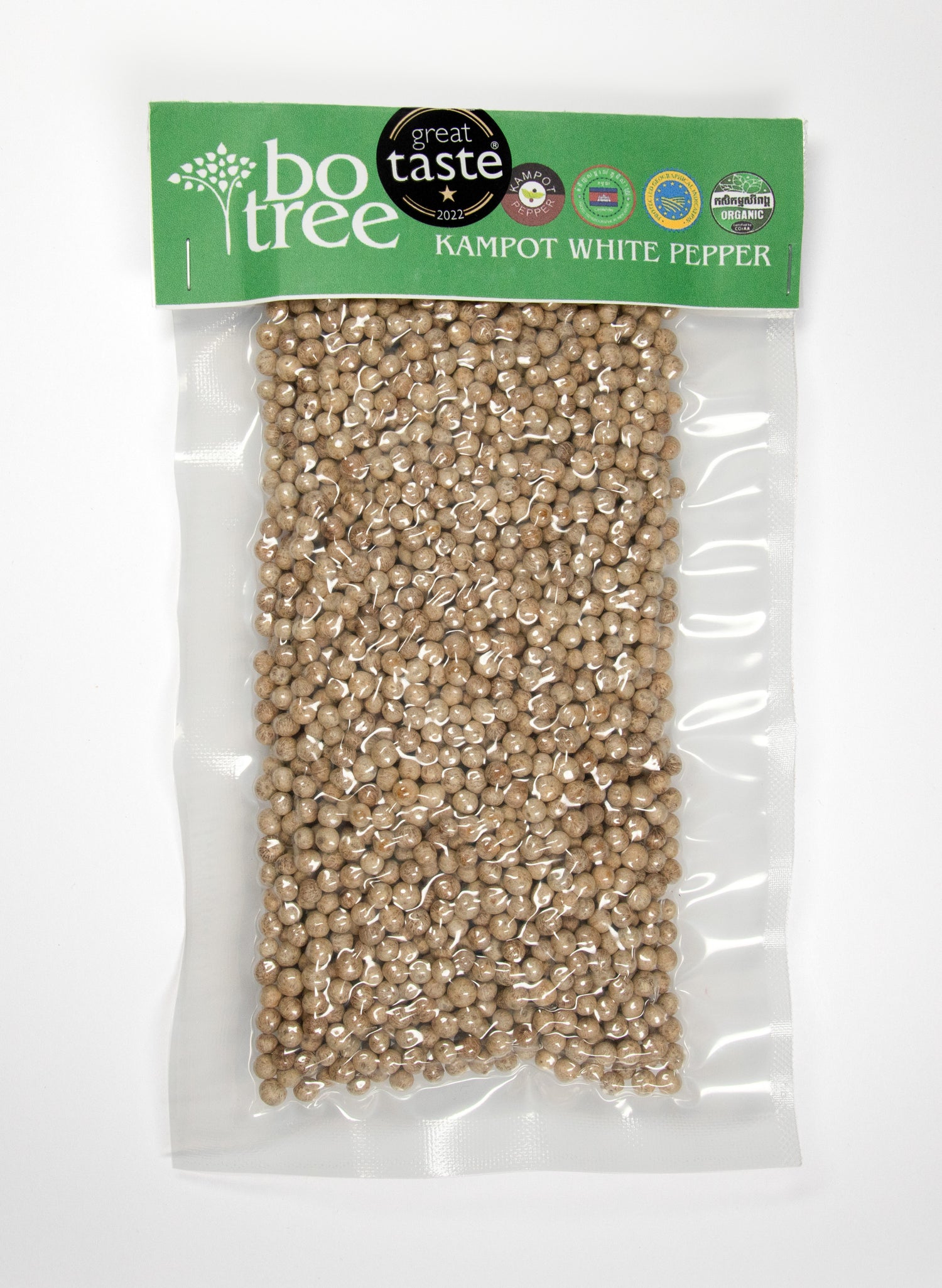 Original Kampot Pfeffer weiss - 1 x 100g