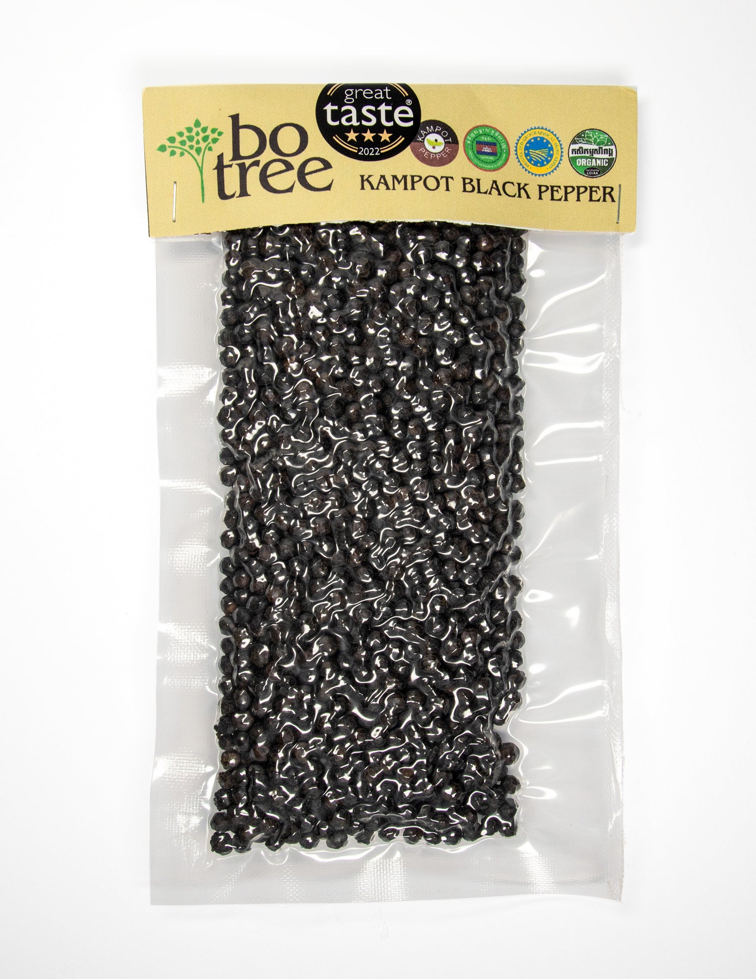 Original Kampot Pfeffer schwarz - 1 x 100g