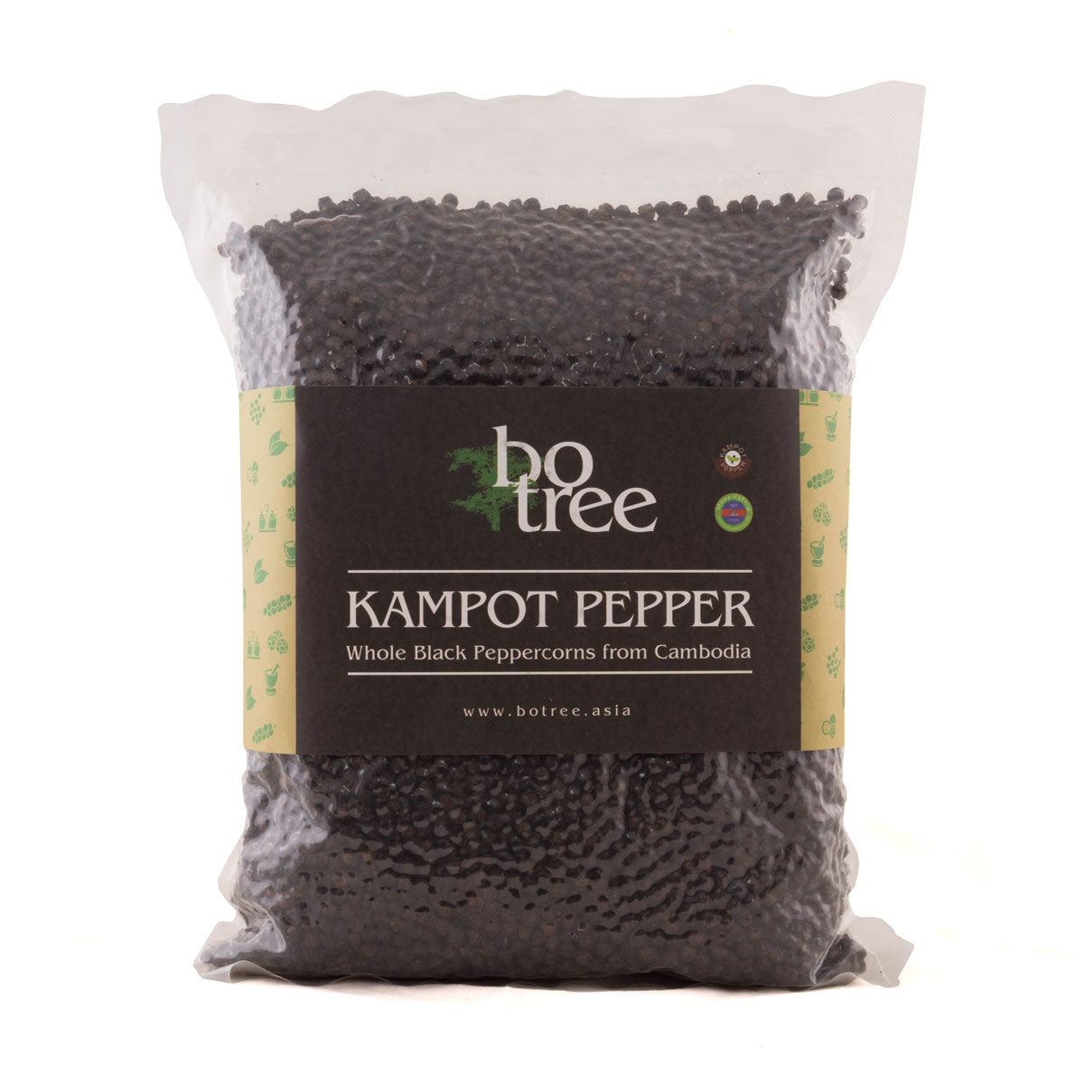 Original Kampot Pfeffer schwarz - Großgebinde 250g bis 1000g