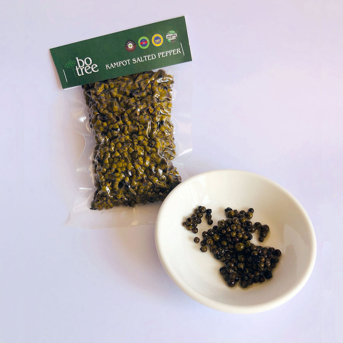 Original Kampot Pfeffer grün - 1 x 100g